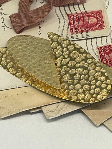Textured Gold Swooshes Bloomers and Frocks